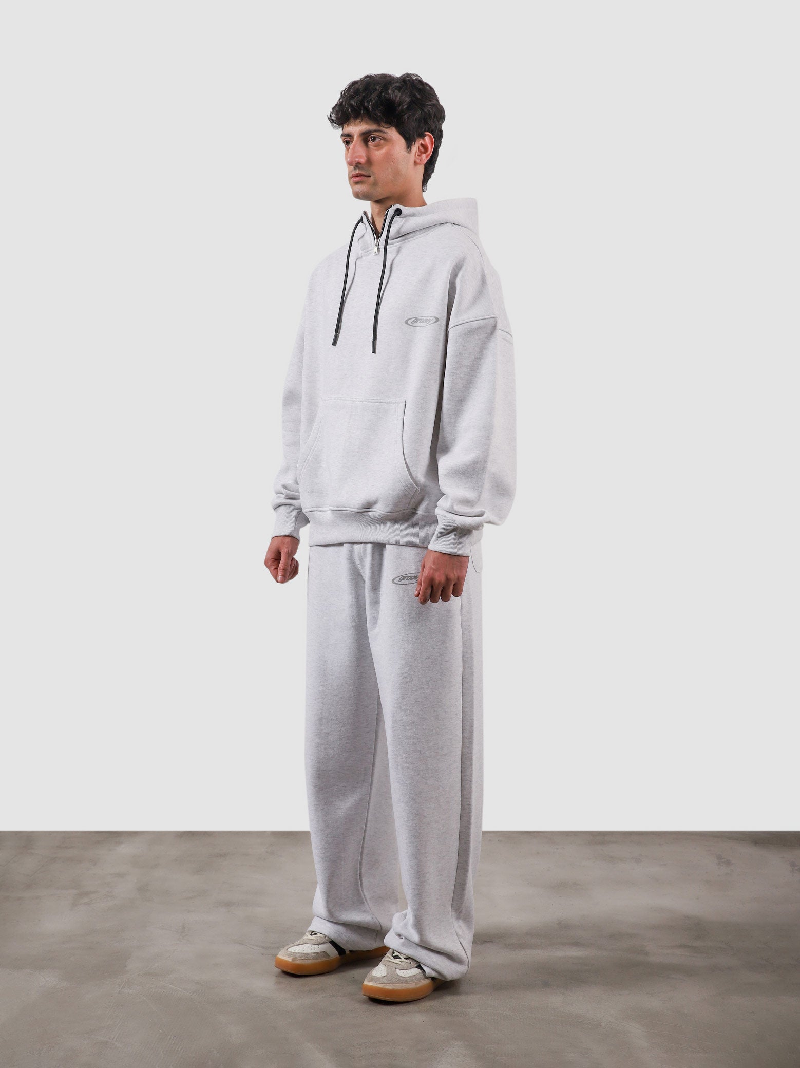 Utility Top arctyc white flat lay oversized hoodie Pakistan – GROOVY