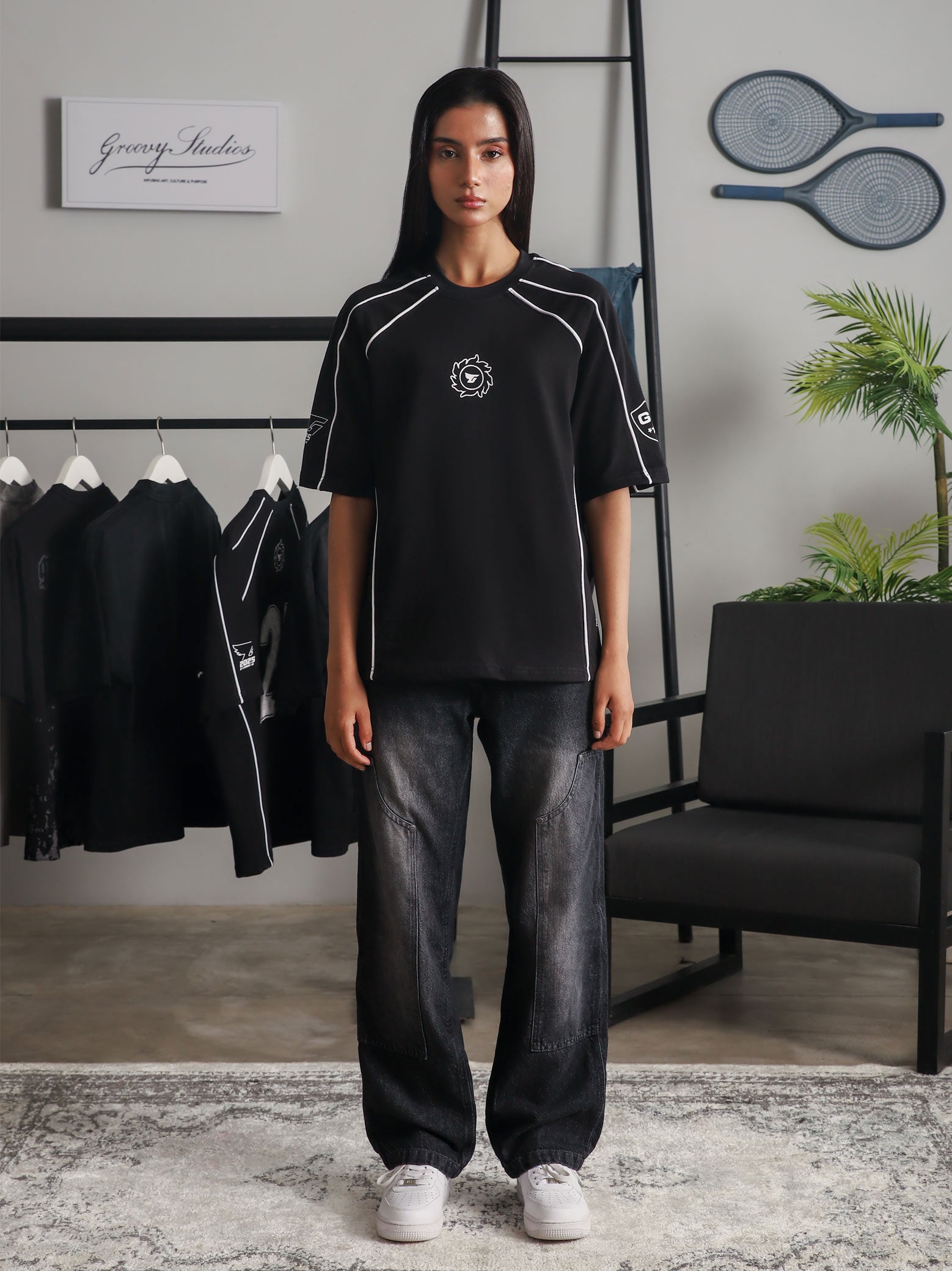 Afterdark Piping Top