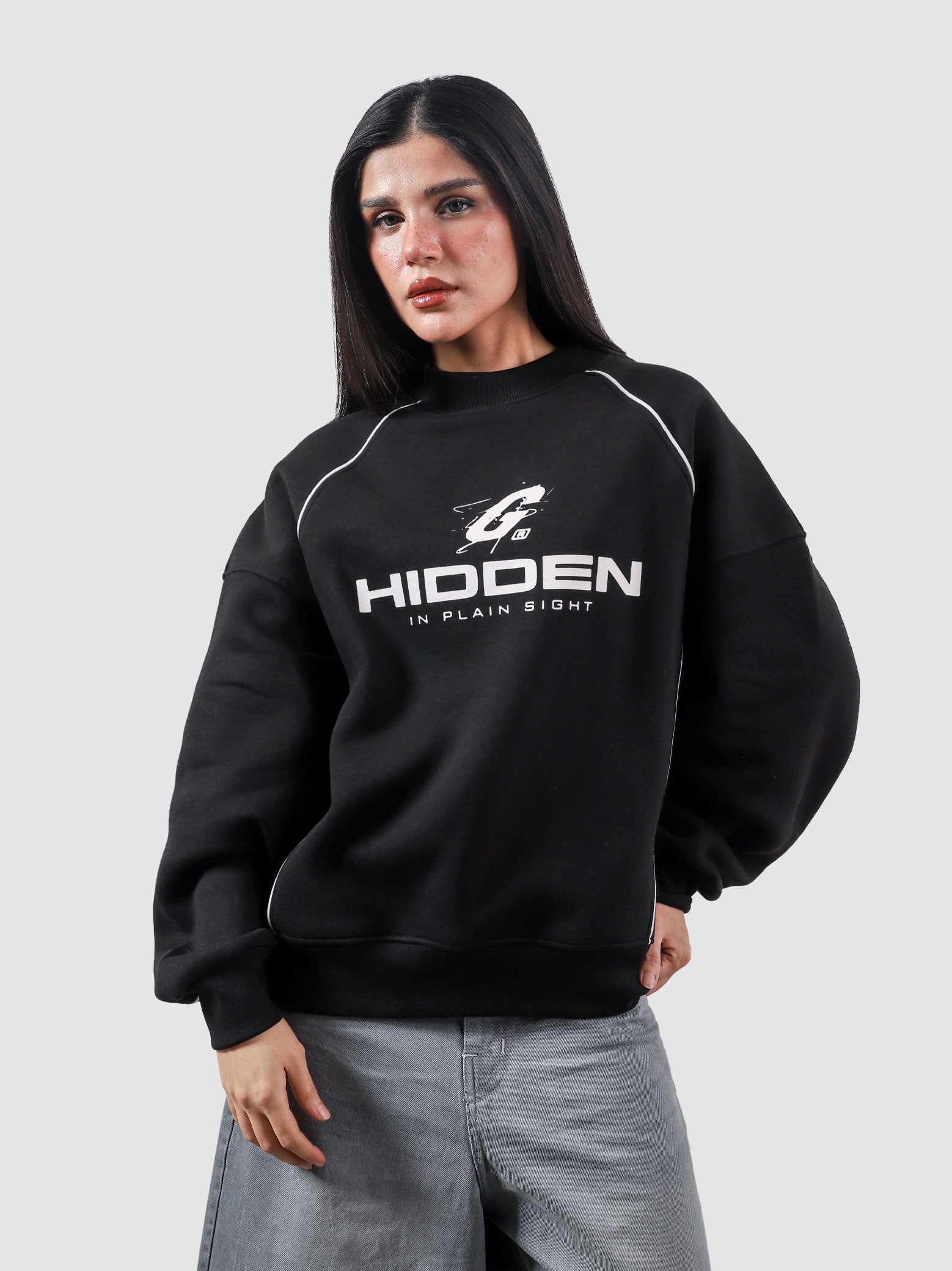 Hidden In Plain Sight black product detail back Pakistan – GROOVY