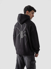Hunter X Hunter hoodie flat lay black 330 GSM anime graphic Pakistan – GROOVY