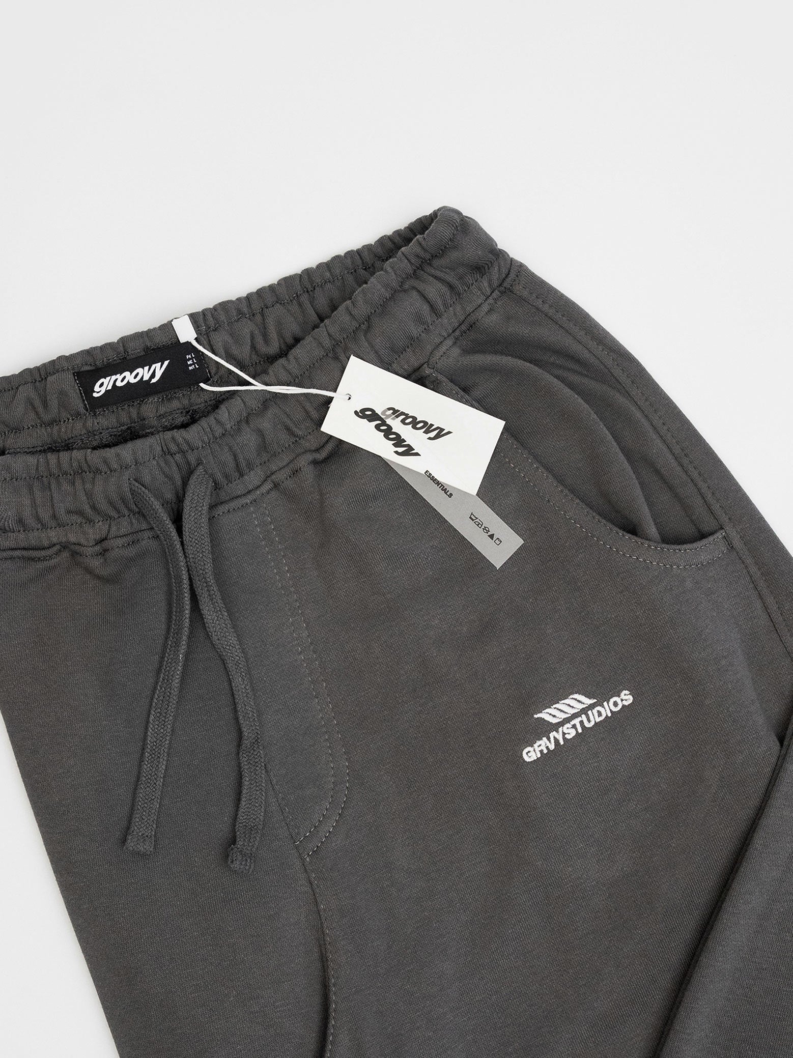 Graphite Grey Baggy Trouser – Live In Pants | GROOVY Pakistan