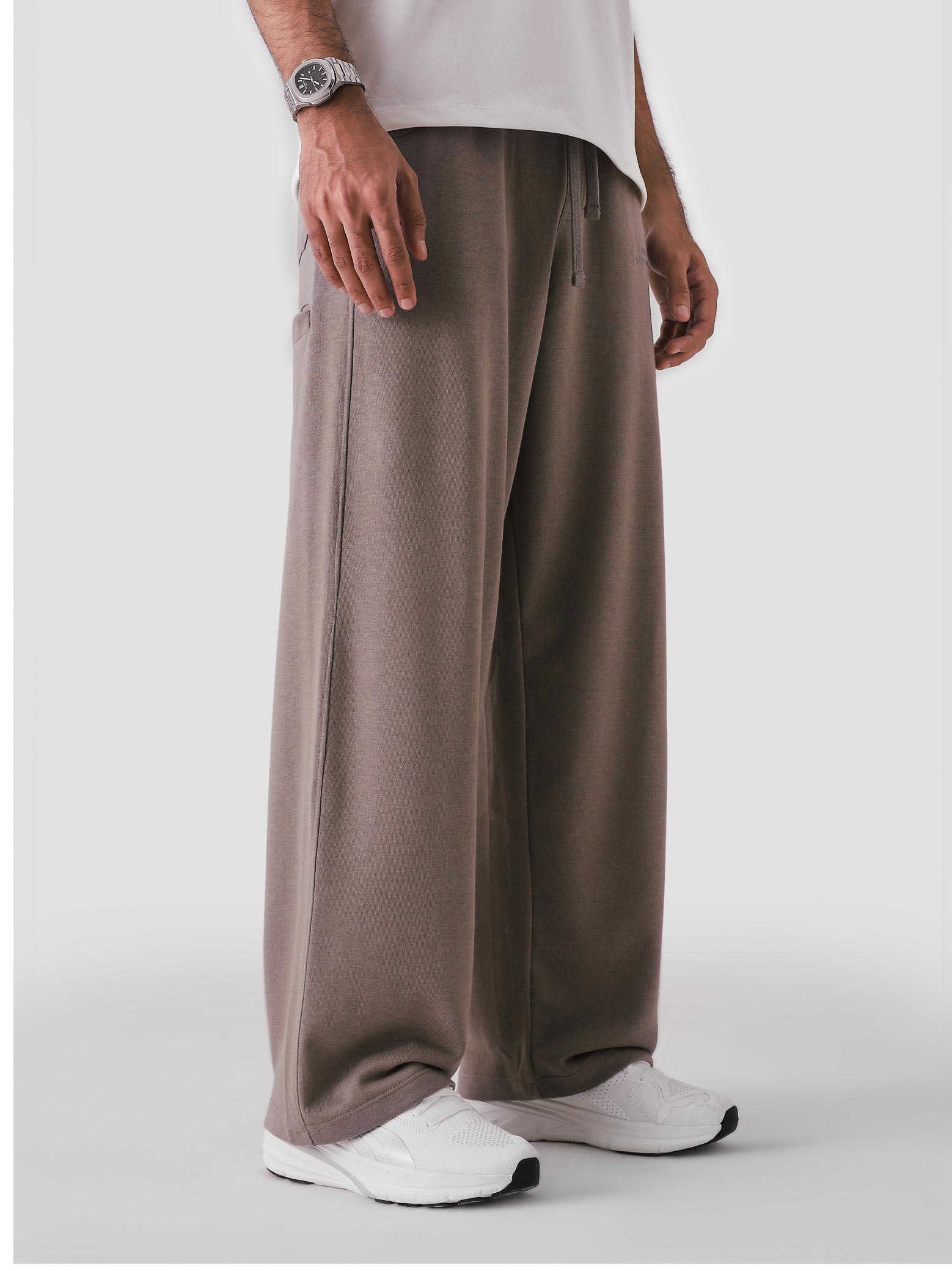 Stone Mauve Baggy Trouser – Live In Pants | GROOVY Pakistan