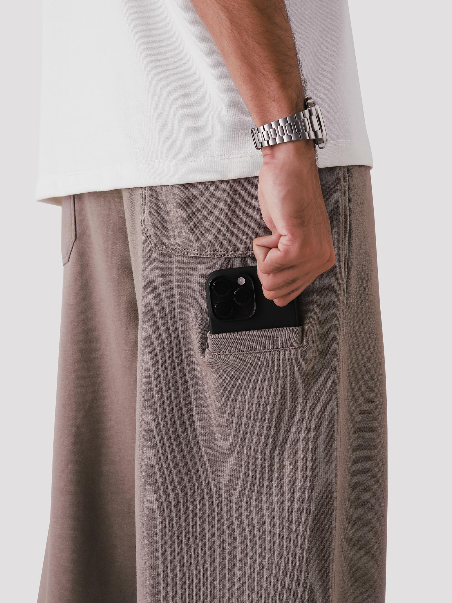 Stone Mauve Baggy Trouser – Live In Pants | GROOVY Pakistan