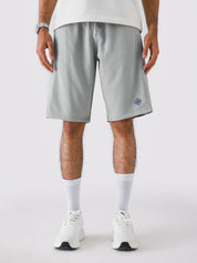 Cool Grey Aim Shorts for men, breathable summer shorts for gym and daily wear by GROOVY Pakistan