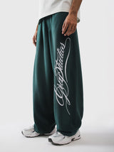 SCRIPT SWEATS | DEEP GREEN