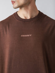 Mocha Brown Washed Blank - GROOVY