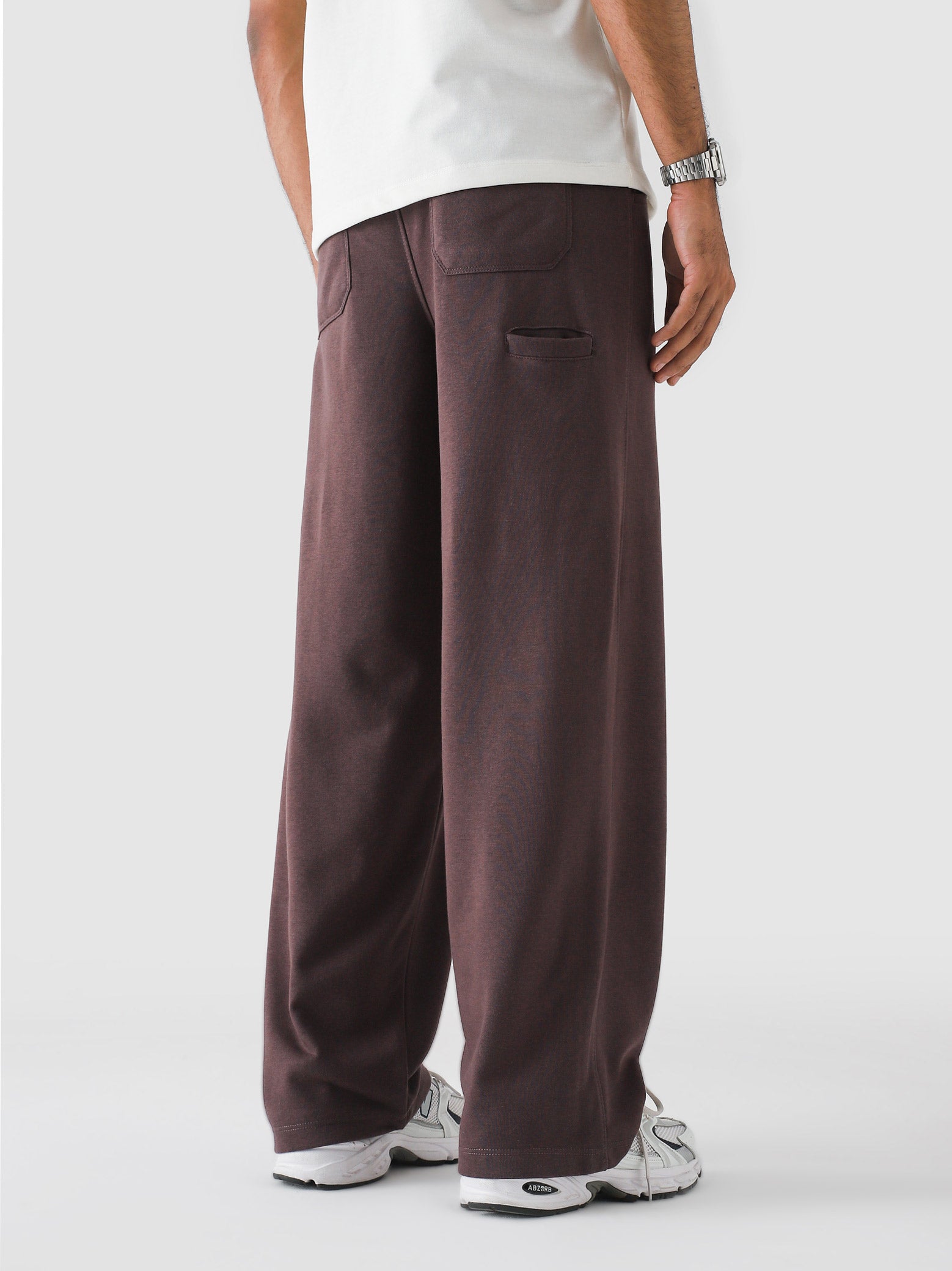 Plum Baggy Trouser – Live In Pants | GROOVY Pakistan