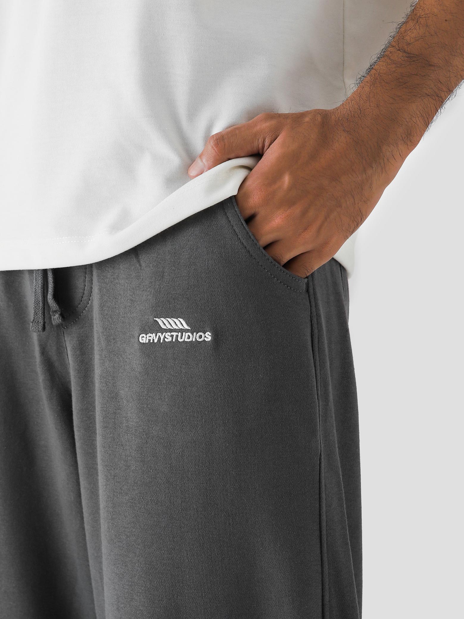 Graphite Grey Baggy Trouser – Live In Pants | GROOVY Pakistan