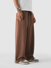 Chocolate Brown Baggy Trouser – Live In Pants | GROOVY Pakistan