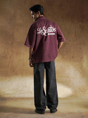 Los Santos Customs shirt half sleeve boxy fit - GROOVY Pakistan