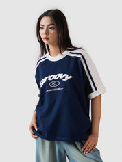 EFFORTLESS TEE | DEEP BLUE