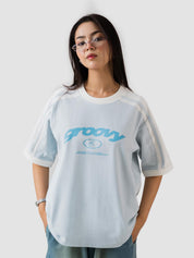 EFFORTLESS TEE | FROST BLUE