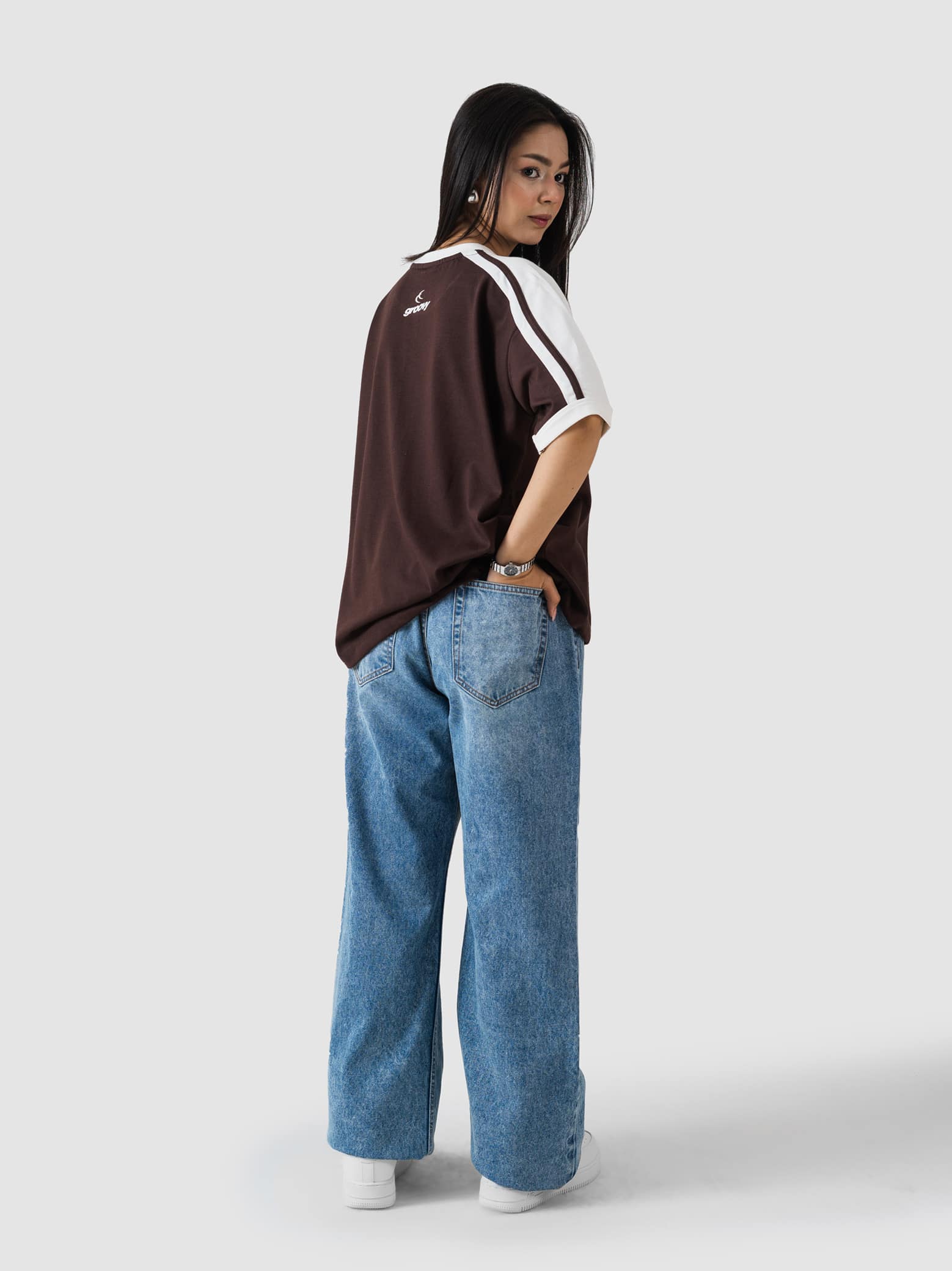EFFORTLESS TEE | MOCHA BROWN