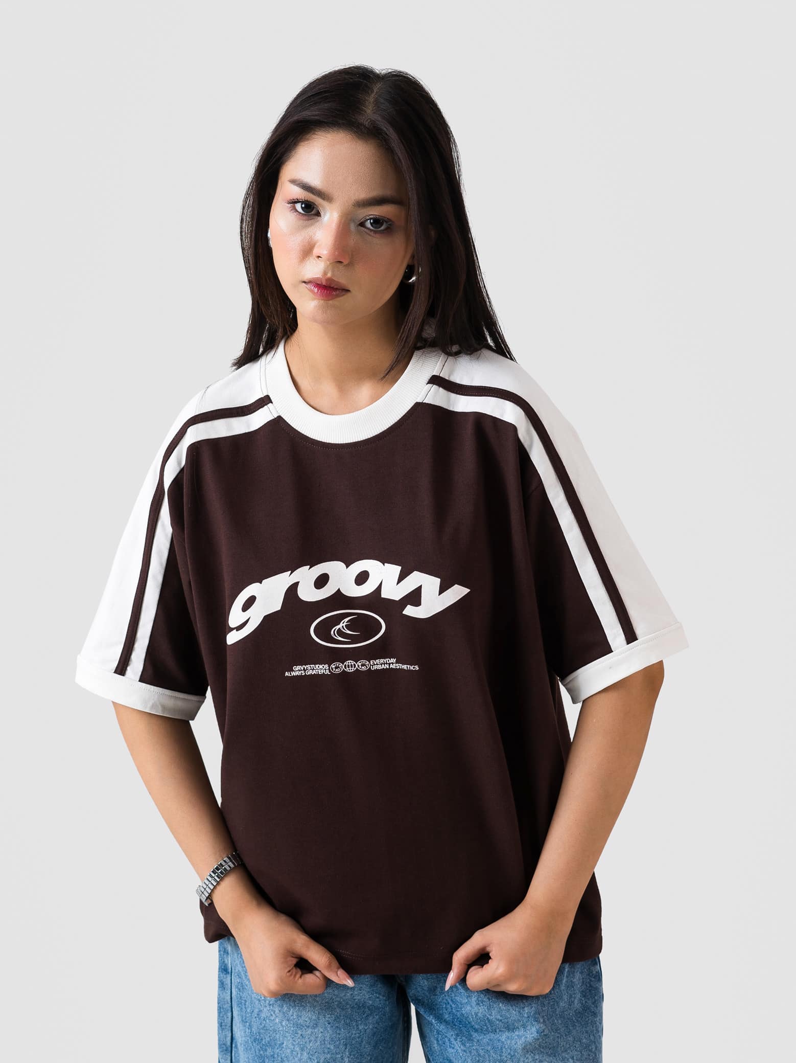 EFFORTLESS TEE | MOCHA BROWN