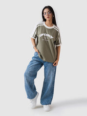 EFFORTLESS TEE | MUTED OLIVE