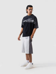 Crossed Script | Fade Washed