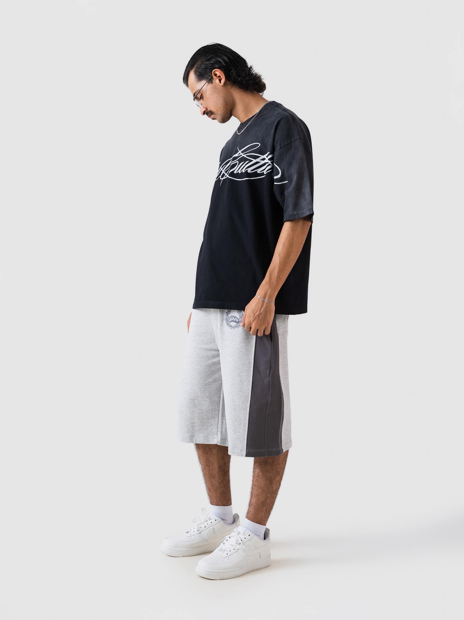 Crossed Script | Fade Washed