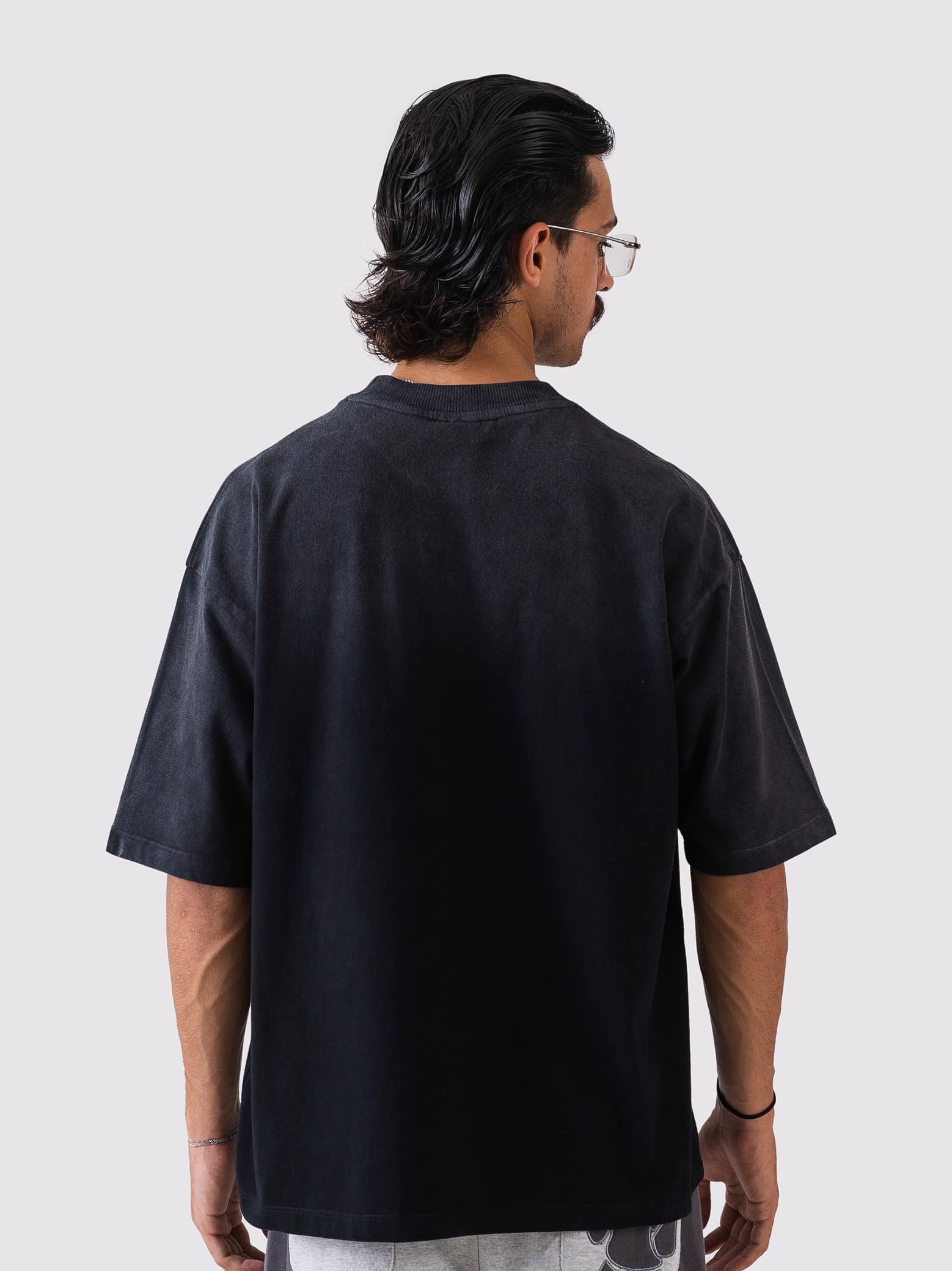 Crossed Script | Fade Washed