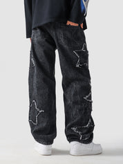 Star Denim baggy jeans lifestyle shot streetwear Pakistan – GROOVY