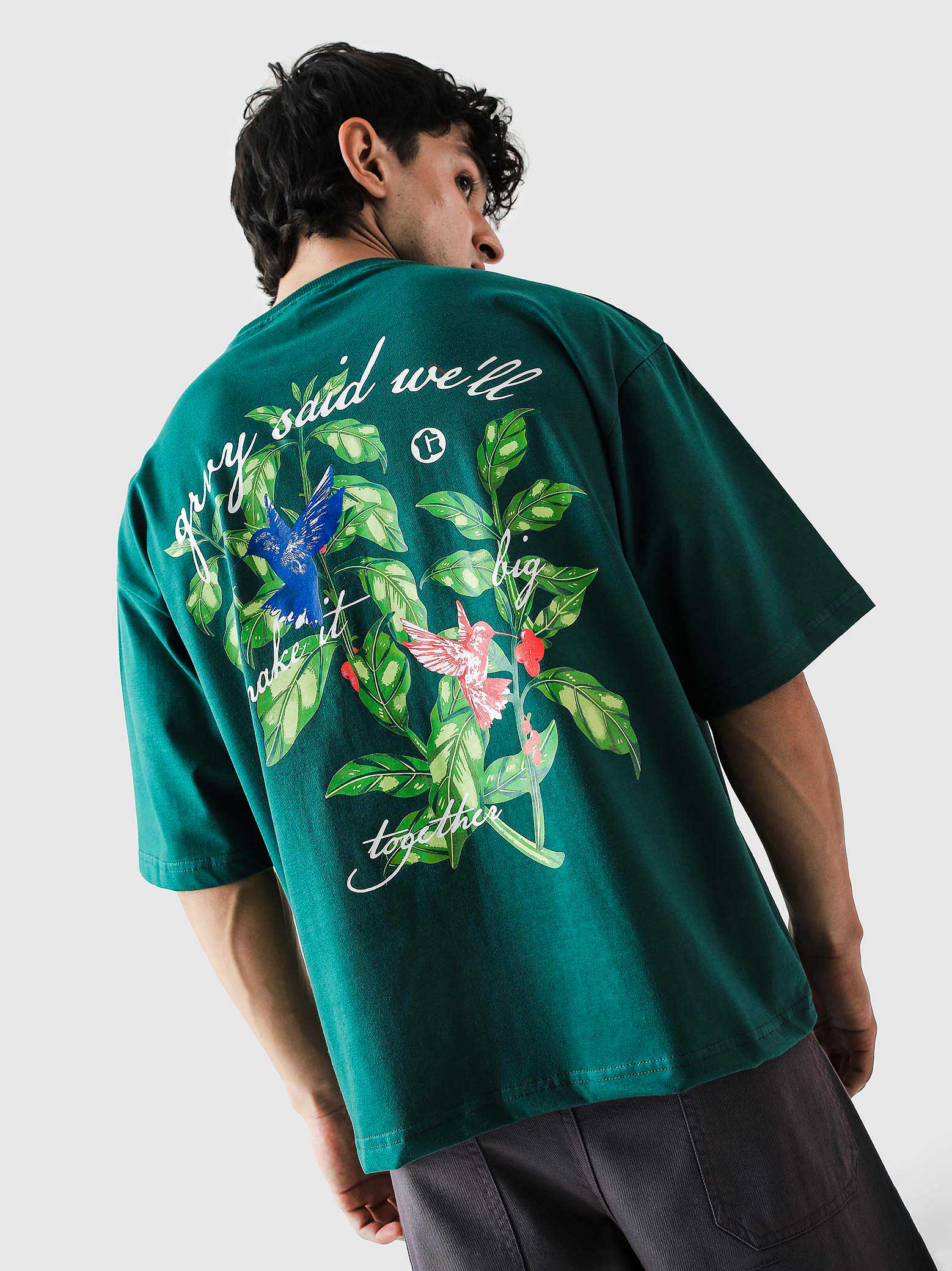 Graphic tees collection hero shot oversized streetwear – GROOVY Pakistan