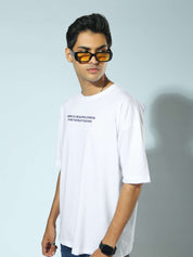 Burning Butterfly tee male model back view butterfly graphic print white Pakistan – GROOVY
