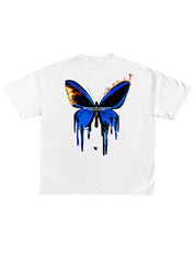 Burning Butterfly tee product detail back graphic print Pakistan – GROOVY